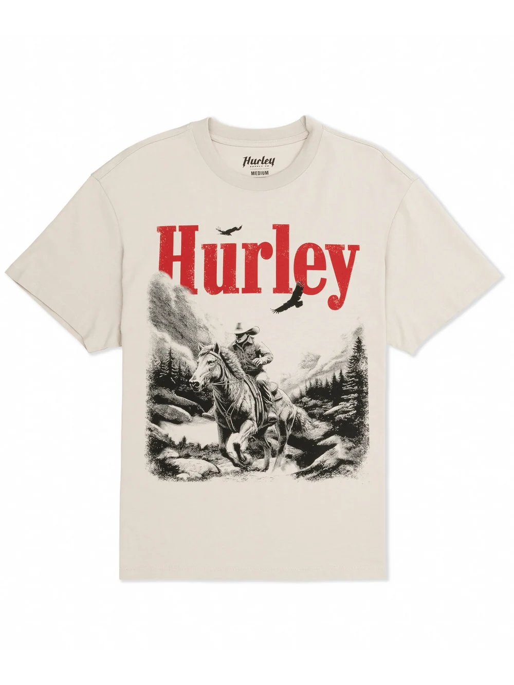 Hurley Men's Trail Runner Short Sleeve Tee