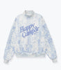 Happy Camp3r Blue Camo Mockneck Sweatshirt