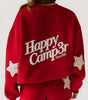 Happy Camp3r Women's USA Crewneck Sweatshirt