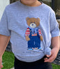 Children's All American Bear Tee