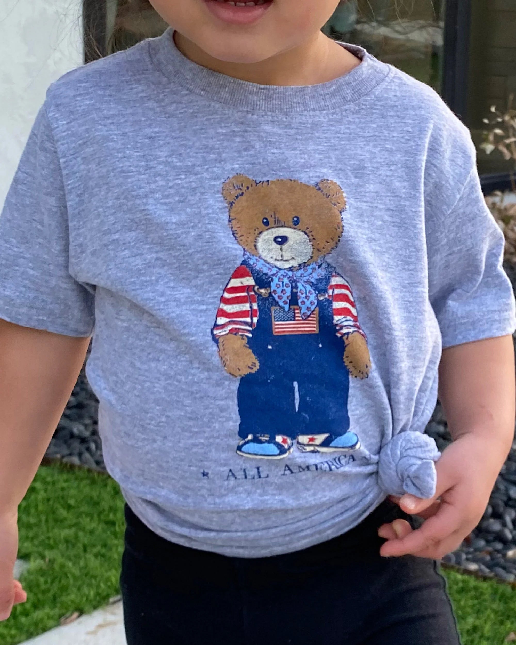 Children's All American Bear Tee