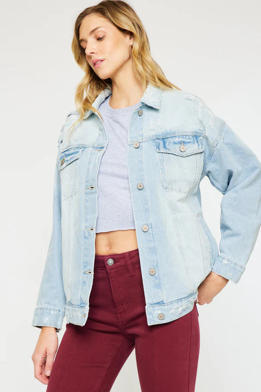 Aaliyah Oversize Denim Jacket