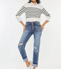 Emmett High Rise Skinny Straight