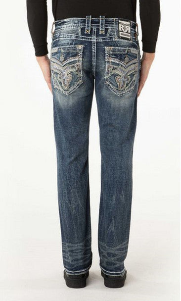 Rock Revival Men's Straight Jeans