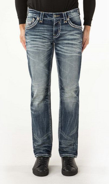 Rock Revival Men's Straight Jeans