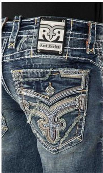 Rock Revival Men's Straight Jeans