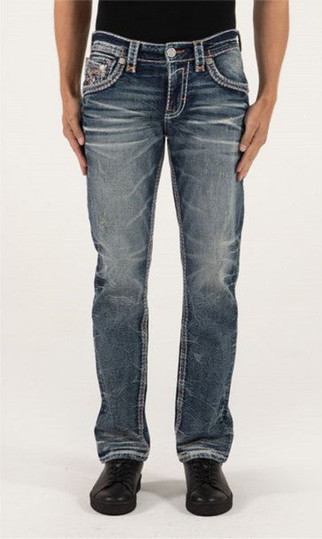 Rock Revival Men's Straight Jeans