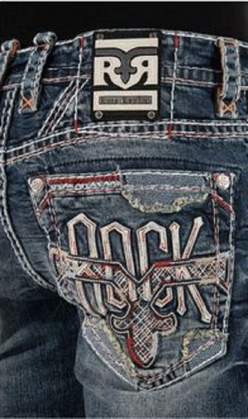 Rock Revival Men's Straight Jeans