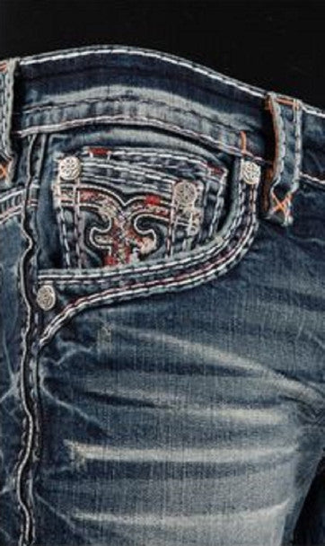 Rock Revival Men's Straight Jeans