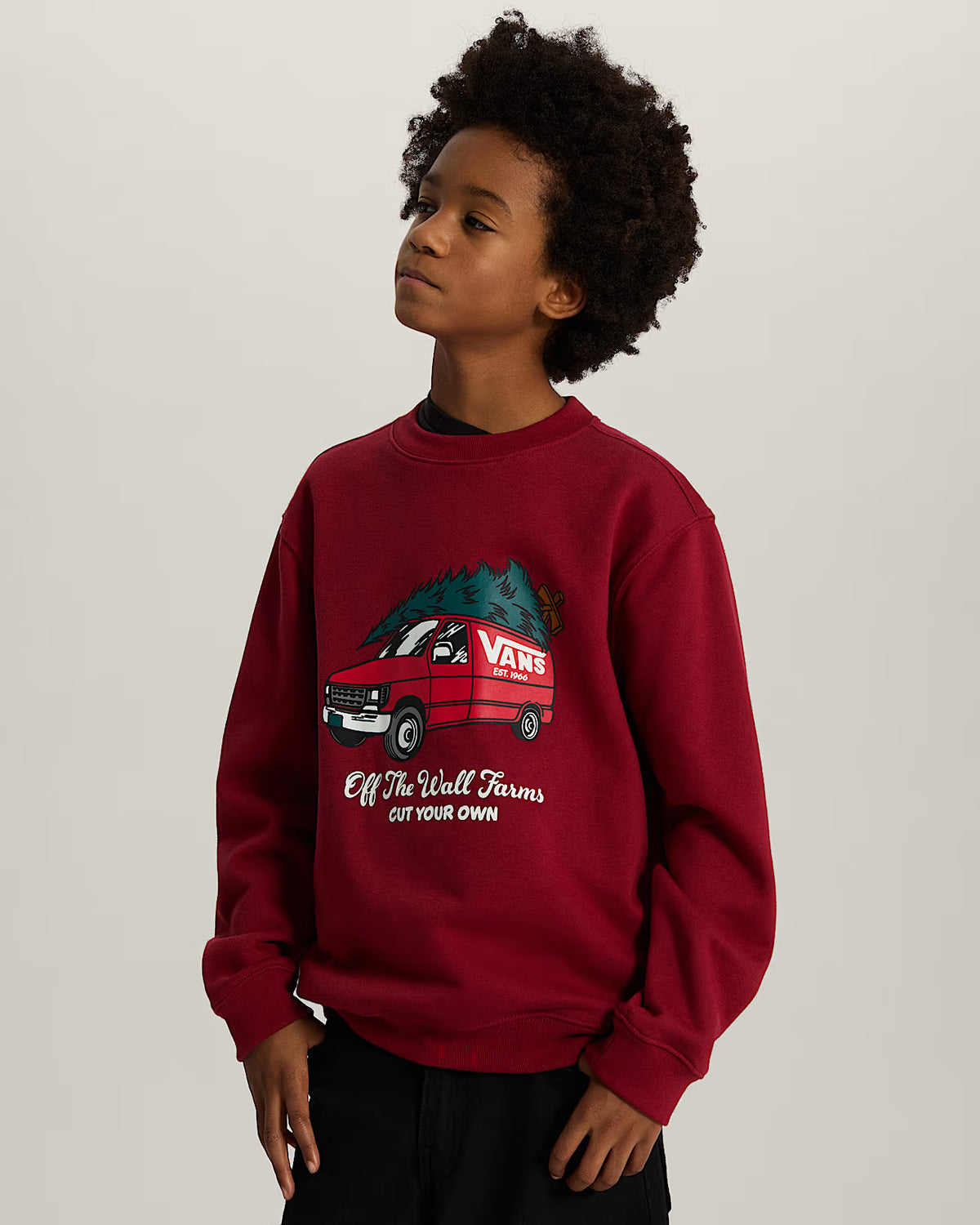 Vans Kid's Cut Your Own Crew Sweatshirt