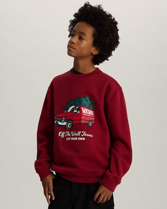 Vans Kid's Cut Your Own Crew Sweatshirt