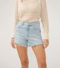 Silver Sure Thing High Rise Shorts