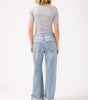 Silver Highly Desirable High Rise Wide Leg Jeans