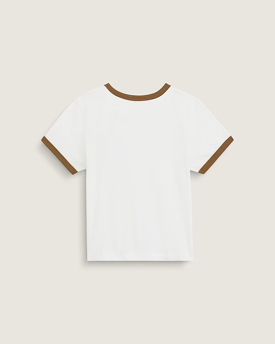Vans Women's Lefty Script Ringer Tee