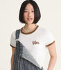 Vans Women's Lefty Script Ringer Tee