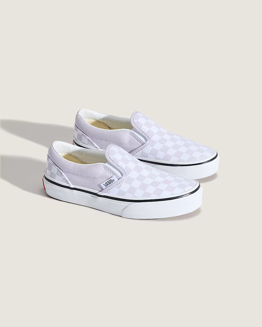 Vans Little Kids Classic Slip-On Checkerboard Shoe