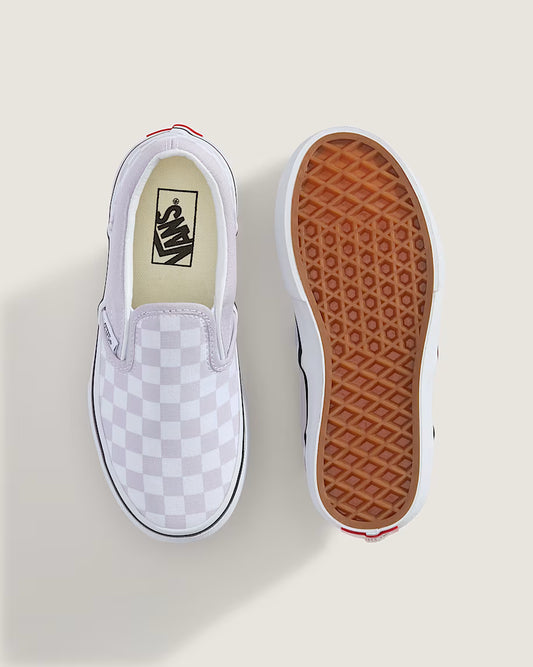 Vans Little Kids Classic Slip-On Checkerboard Shoe