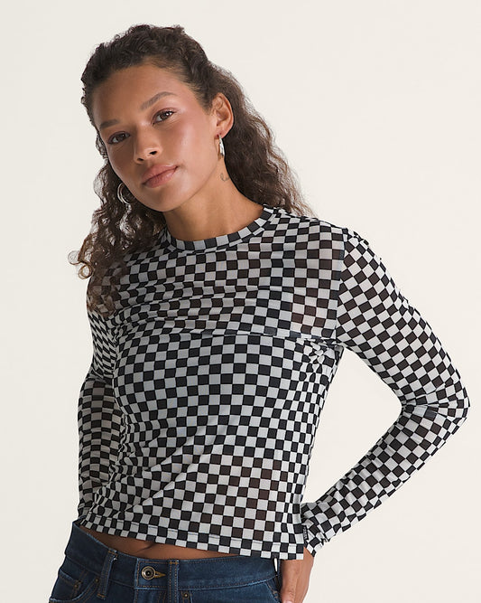 Vans Women's Ludlow Mesh Long Sleeve Top