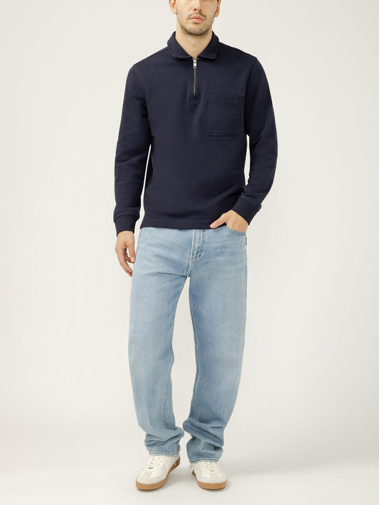 Silver Relaxed Straight Jeans