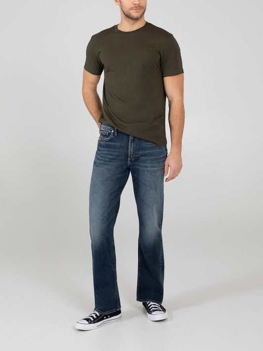 Silver Men's Craig Classic Fit Bootcut Jean