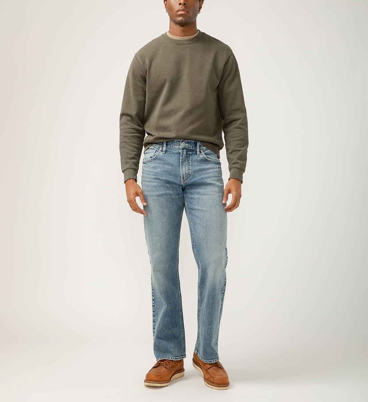 Zac Relaxed Fit Straight Leg Jeans