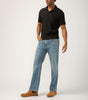 Silver Gordie Relaxed Fit Straight Leg Jeans