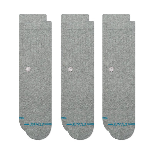 Stance Icon Crew Socks 3 Pack