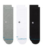 Stance Icon Crew Socks 3 Pack