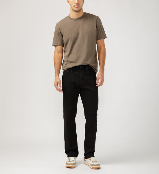 Silver Machray Athletic Fit Straight Leg Jeans