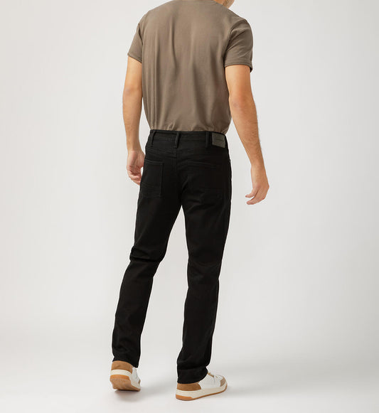 Silver Machray Athletic Fit Straight Leg Jeans