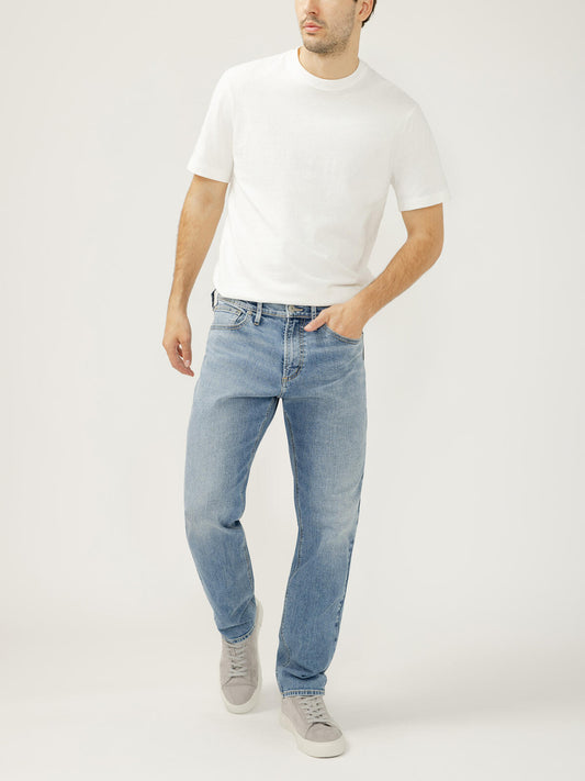 Silver Machray Straight Jeans