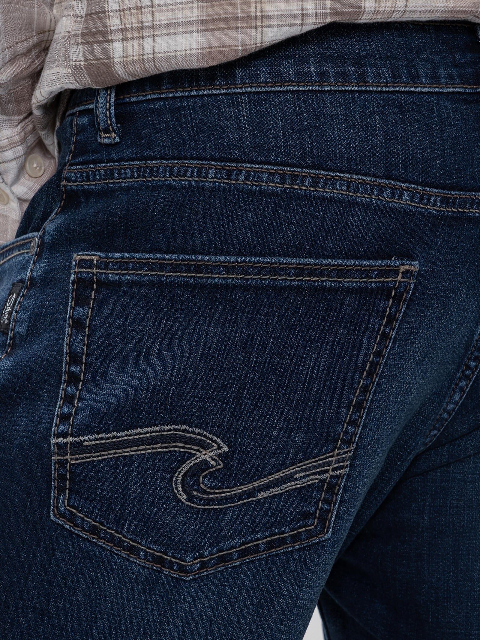 Silver Men's Gordie Straight Leg Jean
