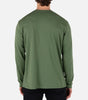 H2O Dri Slub Henley Long Sleeve