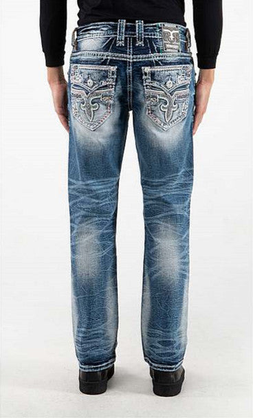 Rock Revival Men's Straight Jeans