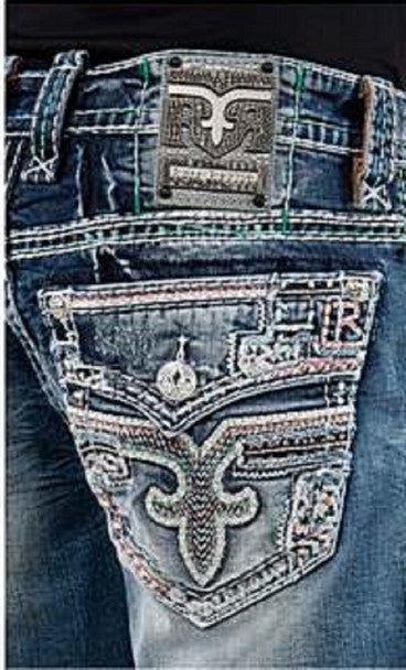 Rock Revival Men's Straight Jeans