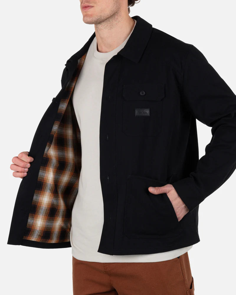 Bixby Flannel Lined Canvas Long Sleeve