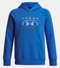 UA Rival Fleece Chrome Logo Boys' Hoodie