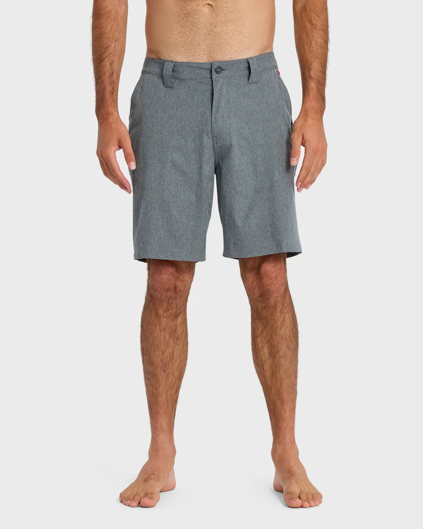 Quiksilver Union Heather Amphibian 20" Hybrid Shorts
