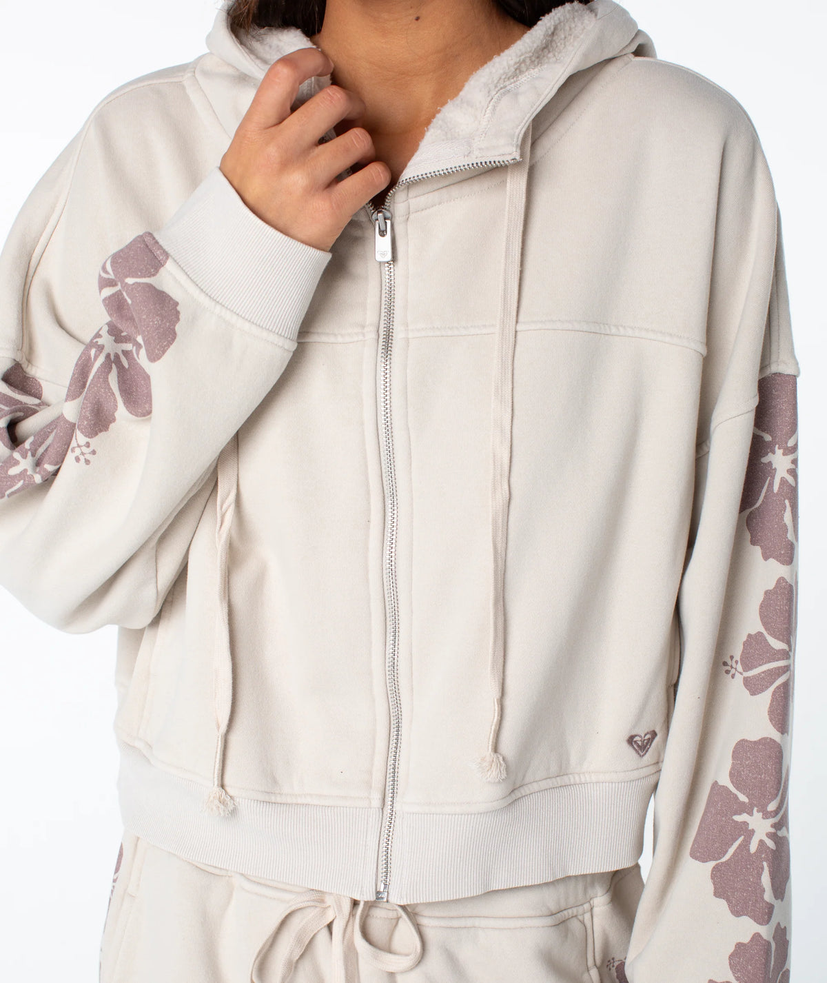 Roxy Women's Fringing Reefs Zip Up Hoodie