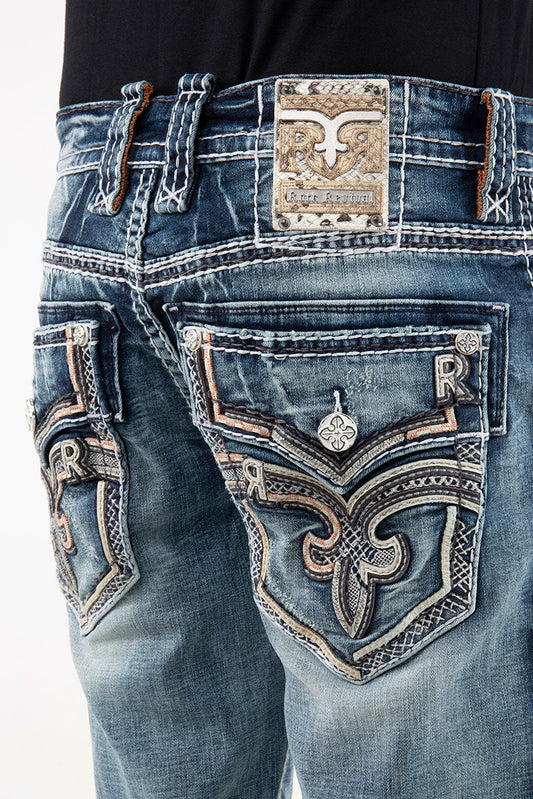 Rock Revival Men's Brycen Straight Jeans