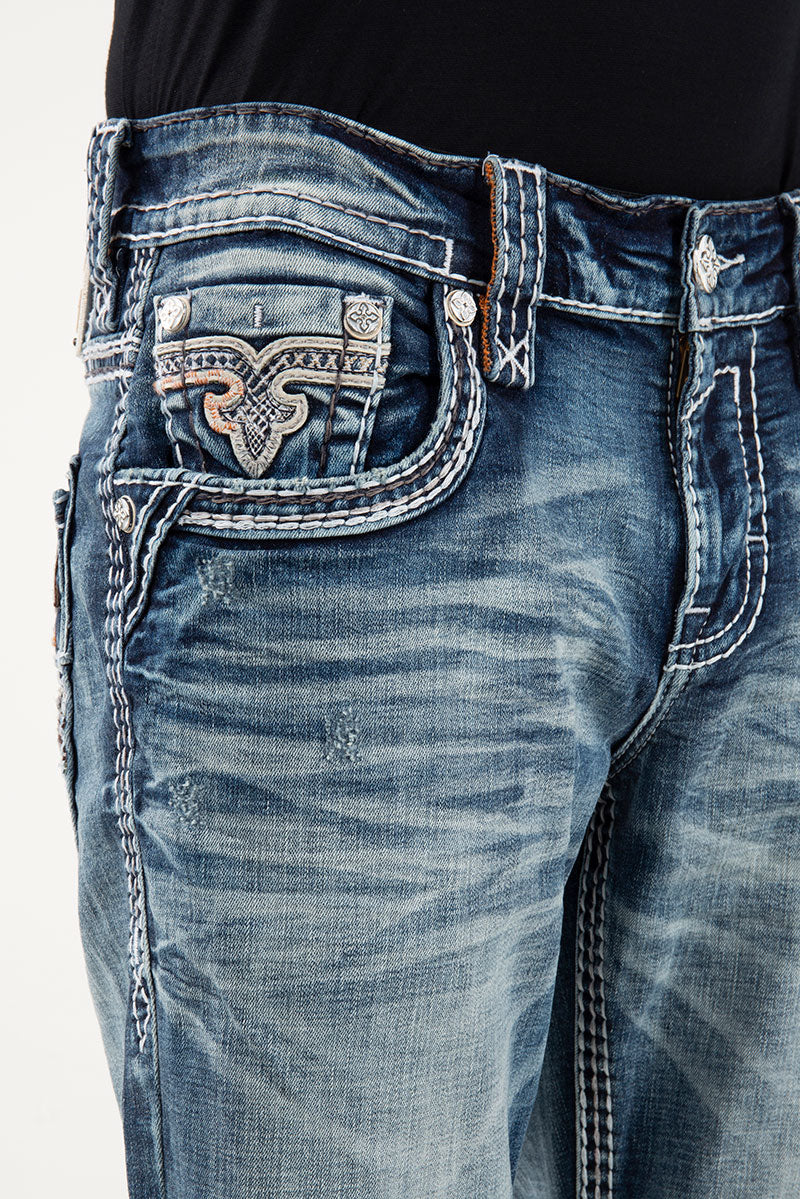 Rock Revival Men's Brycen Straight Jeans