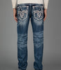 Rock Revival Men's Finley Straight Leg Jeans