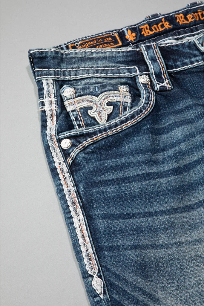 Rock Revival Johnnie Straight Jeans