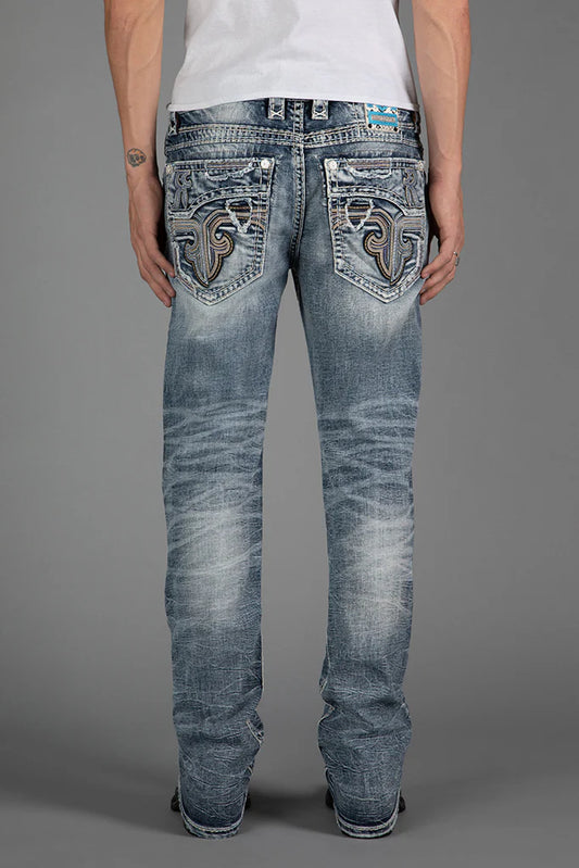Rock Revival Men's Paxton Straight Jeans
