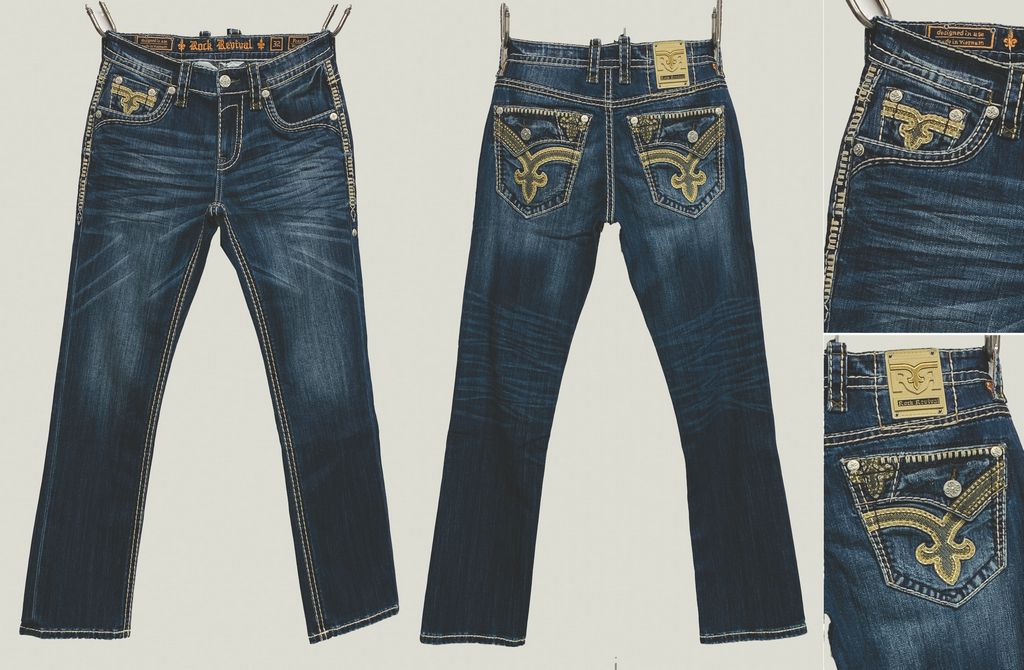 Rock Revival Men's Prarie Bootcut Jeans
