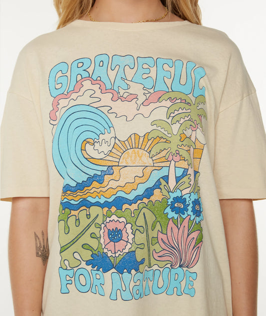 Roxy Grateful For Nature Tee