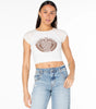 Roxy Protect The Locals Cropped Baby Tee