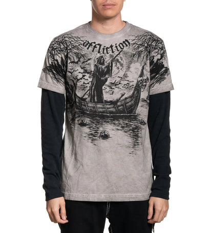 Affliction Men's River Styx 2fer