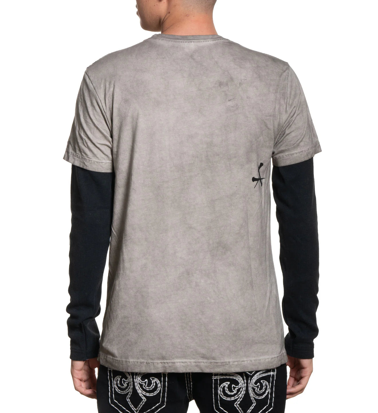 Affliction Men's River Styx 2fer