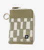 Thread Leather Zipper Wallet